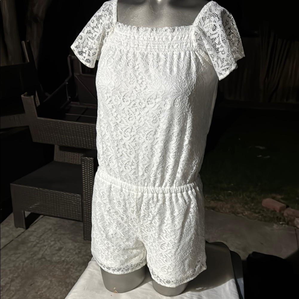 Super Cute, (NEW!) Youth Sz 10/12 One Piece Lined Dressy Jumper
